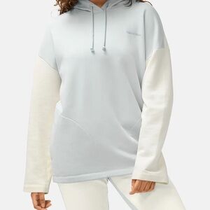 Sweatsuit Outdoor Voices Colorblocked Oversized Cotton Terry Hoodie & Joggers